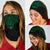 Polynesian Skull Hawaii Anchor Bandana 3 - Pack - AH - Green - Polynesian Pride