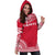 Tahiti Women's Hoodie Dress - Polynesian Flag Chief - Polynesian Pride