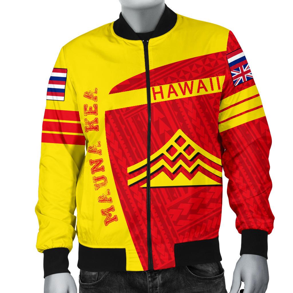 Hawaii Polynesian Mauna Kea Sport Men's Bomber Jacket - Premium Style - Polynesian Pride