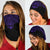 Polynesian Skull Hawaii Anchor Bandana 3 - Pack - AH - Purple - Polynesian Pride