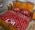 Tonga Quilt Bed Set - Tonga Seal With Polynesian Tattoo Style (Red) - Polynesian Pride