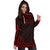 Tuvalu Women's Hoodie Dress - Polynesian Red Chief - Polynesian Pride