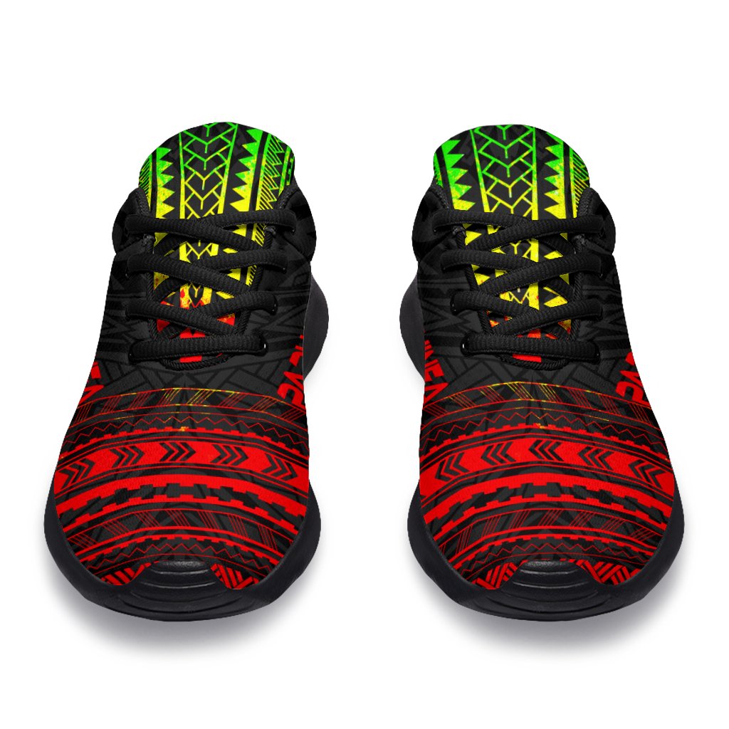 Papua New Guinea Sporty Sneakers - Polynesian Chief Reggae Version - Polynesian Pride