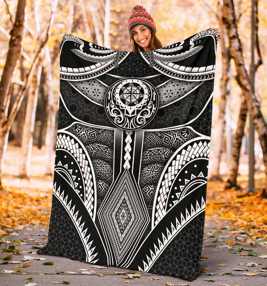 Polynesian Premium Blanket - Patterns Poly Unique - Polynesian Pride