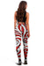 Polynesian Maori Ethnic Ornament Red Hawaii Women's Leggings AH - Polynesian Pride