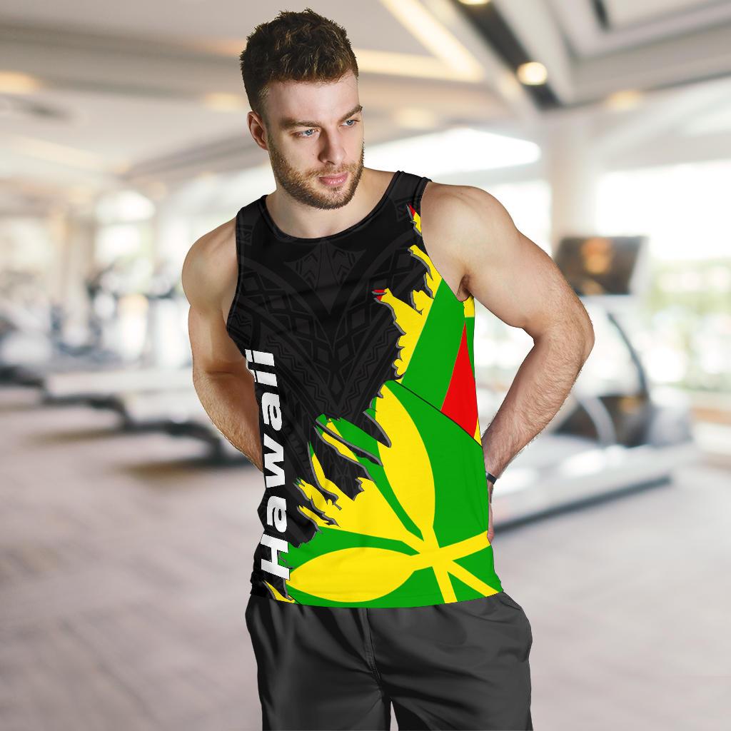 Hawaii Men's Tank Top - Wrap Style - Polynesian Pride