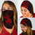 Polynesian Kanaka Maoli Flower Red Bandana 3 - Pack One Size Red - Polynesian Pride