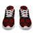 American Samoa Sport Sneakers - Polynesian Tattoo Red - Polynesian Pride