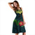 Polynesian Hawaii Kanaka Maoli Midi Dress - Heart with Hibiscus - Polynesian Pride