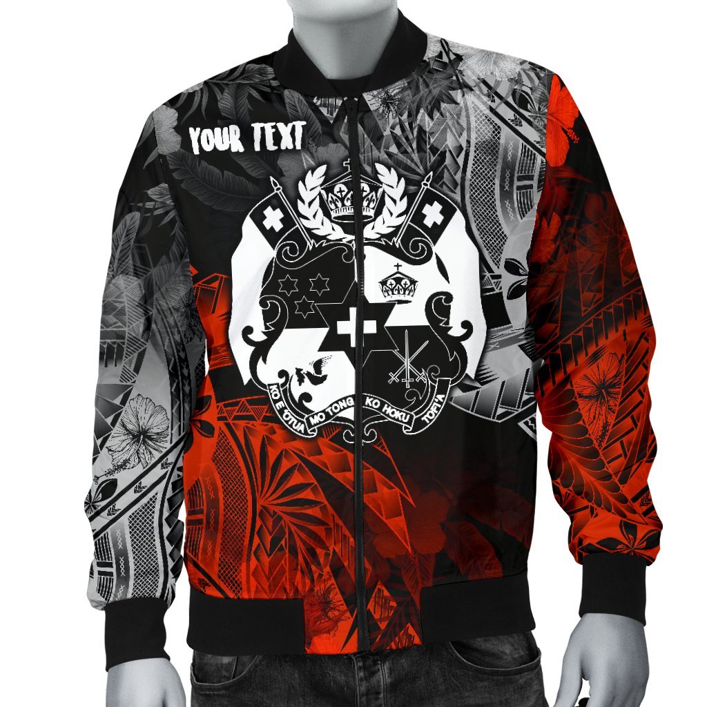 Tonga Polynesian Personalised Men Bomber - Vintage Polynesian Style - Polynesian Pride