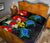 Kanaka Maoli (Hawaiian) Quilt Bed Set - Polynesian Hibiscus Turtle Palm Leaves - Polynesian Pride