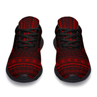 Pohnpei Sporty Sneakers - Polynesian Chief Red Version - Polynesian Pride