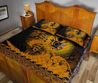 Cook Island Quilt Bed Sets Wave Gold - Polynesian Pride