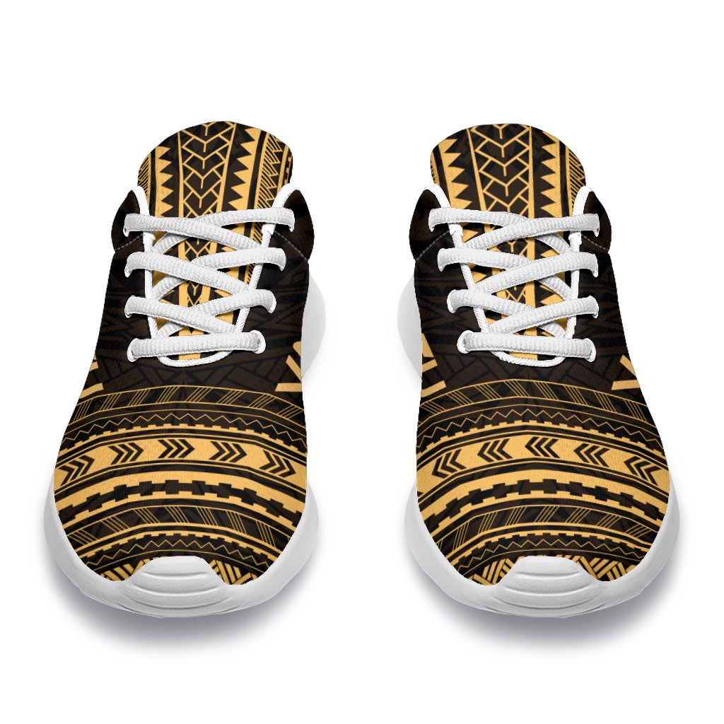 Vanuatu Sporty Sneakers - Polynesian Chief Gold Version - Polynesian Pride