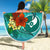 Yap State Beach Blanket - Tropical Flowers Style - Polynesian Pride