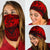 Polynesian Warrior Hula Girl Kanaka Hawaii Anchor Bandana 3 - Pack - AH - Red - Polynesian Pride