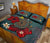 Kanaka Maoli (Hawaiian) Quilt Bed Set - Blue Turtle Tribal - Polynesian Pride