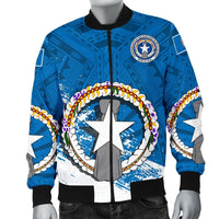 Northern Mariana Islands Special Men's Bomber Jacket - Polynesian Pride