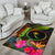 Chuuk Polynesian Area Rug - Hibiscus and Banana Leaves - Polynesian Pride