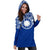 Nauru Women Hoodie Dress - Nauru Coat Of Arms Polynesian Flag Color - Polynesian Pride