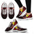 New Caledonia Polynesian Sneakers - Coat Of Arm With Hibiscus - Polynesian Pride