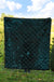 New Zealand Premium Quilt, Maori Gods Tumatauenga (God Of War) - Blue - Polynesian Pride