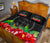 Guam Polynesian Quilt Bed Set Black Hibiscus - Polynesian Pride