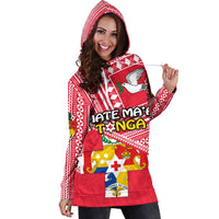 Mate Ma'a Tonga Women Hoodie Dress Coat Of Arms - Polynesian Pride