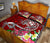 Guam Quilt Bed Set - Turtle Plumeria (Red) - Polynesian Pride