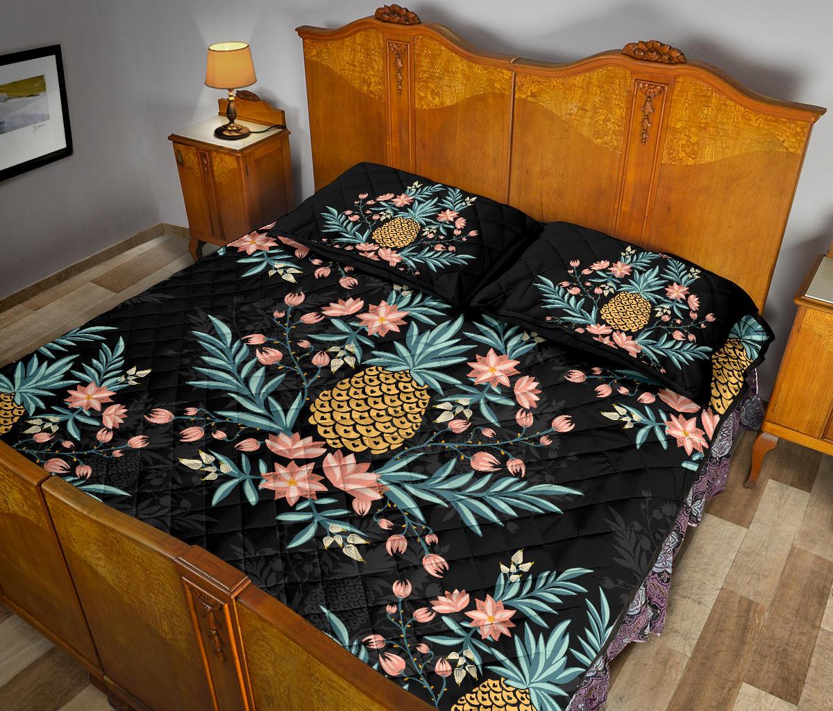 Pineapple Quilt Bed Set - Polynesian Pride