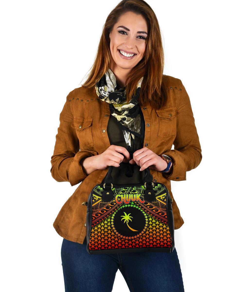 Polynesian Chuuk Shoulder Handbag - Reggae Vintage Polynesian Patterns - Polynesian Pride