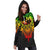 Tonga Polynesian Women's Hoodie Dress - Tattoo Pattern With Seal Reggae - Polynesian Pride