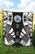 Federated States Of Micronesia Premium Quilt - Federated States Of Micronesia Seal Polynesian White Tattoo (Black) - Polynesian Pride