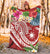 The Philippines Premium Blanket - Summer Plumeria (Red) - Polynesian Pride