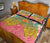 (Personalised) Hawaii Turtle Couple Plumeria Valentine Pattern Quilt Bed Set - Bond Style - AH - Polynesian Pride