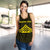 Hawaii Mauna Kea Polynesian Women's Racerback Tank Yellow - Polynesian Pride