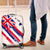 Hawaii Flag Polynesian White Luggage Covers - Polynesian Pride