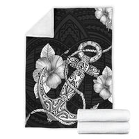 Polynesian Anchor Premium Blanket - Polynesian Pride