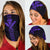 Hawaii Kanaka Map Kakau Bandana 3 - Pack - Purple - Polynesian Pride