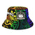 Samoa Bucket Hat - Rainbow Polynesian Pattern - Polynesian Pride