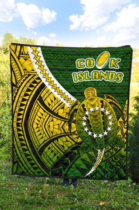 Cook Islands Premium Quilt Style Turtle Rugby - Polynesian Pride