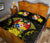 Tonga Polynesian Quilt Bed Set Hibiscus Yellow - Polynesian Pride