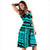 Polynesian Tribal Women's Dress - Blue Version - Polynesian Pride