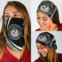 Hawaiian Bandana Coat Of Arm Polynesian Bandana 3-Pack - Circle Style White - Polynesian Pride