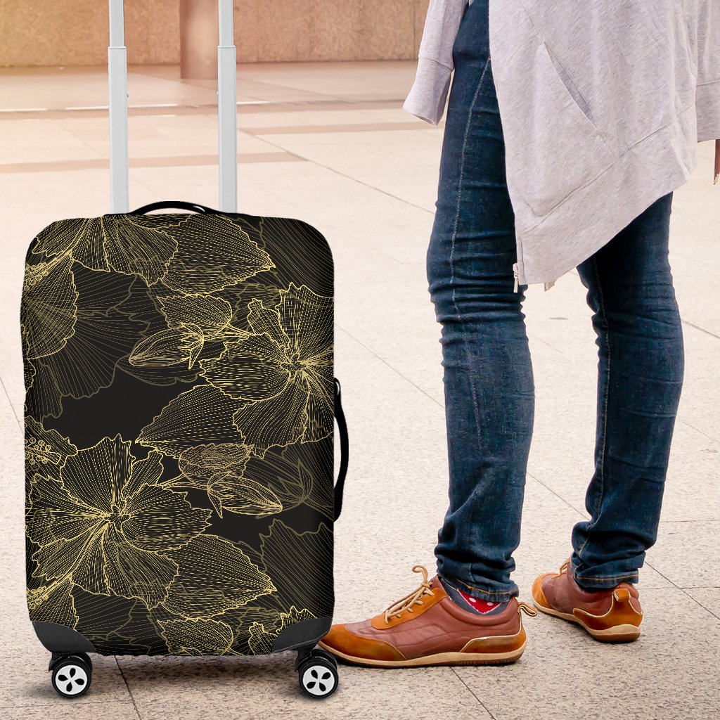 Hibiscus Luggage Cover 10 - Polynesian Pride