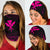 Hawaii Kanaka Map Polynesian Bandana 3 - Pack - Pink - Polynesian Pride