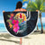 Tahiti Polynesian Custom Personalised Beach Blanket - Tropical Flower - Polynesian Pride