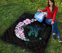 Hawaii Colorful Flower Premium Quilt - Polynesian Pride