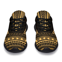 Society Islands Sporty Sneakers - Polynesian Chief Gold Version - Polynesian Pride