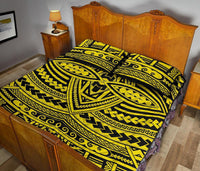 Hawaii Quilt Bed Set Polynesia Seamless AH - Polynesian Pride